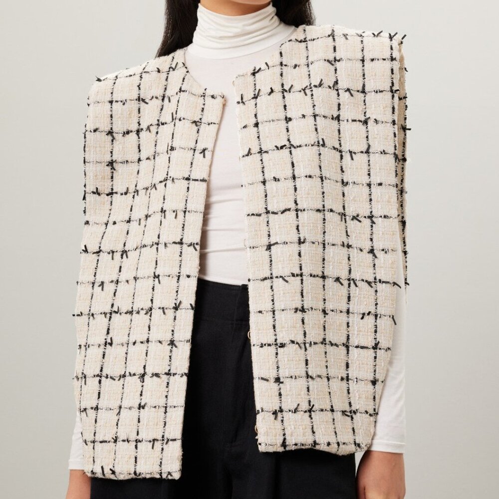 Tweed Vest - Picture 2 of 5